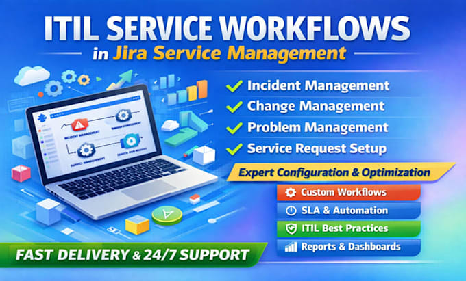 design itil compliant workflow in jira service management