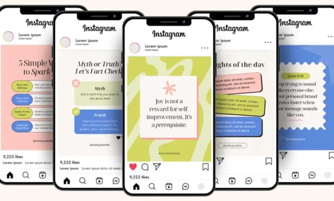 personalized editable canva instagram templates for coaches and course creators