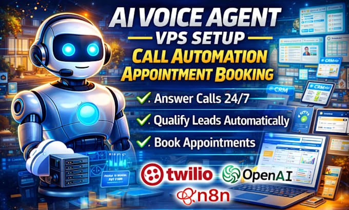 ai voice agent setup vps twilio openai call automation bot openclaw cold calling