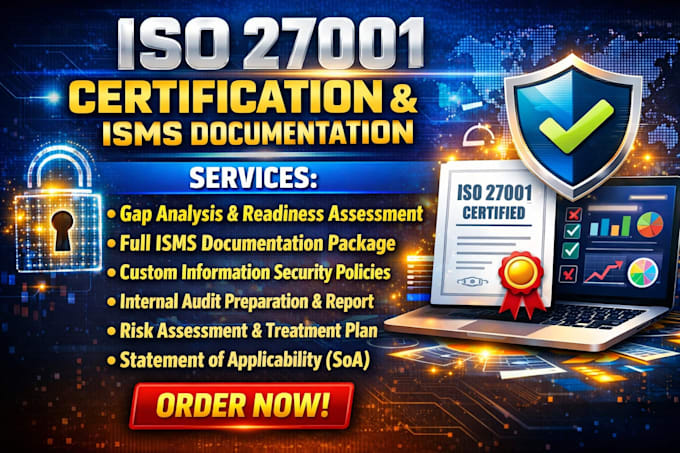 write iso 27001 isms security policies and internal audit documentation