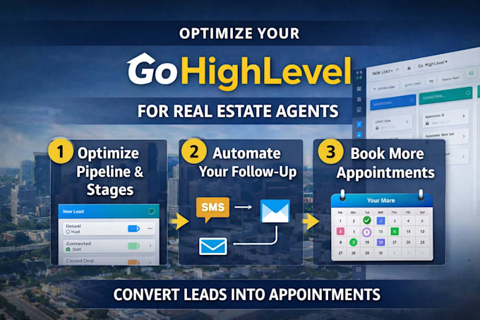 set up and optimize gohighlevel lead follow up system
