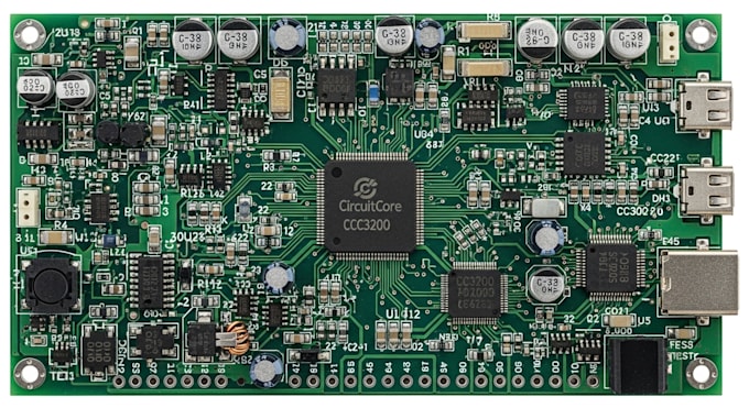 create a custom pcb schematic and layout design with dfm ready gerber files