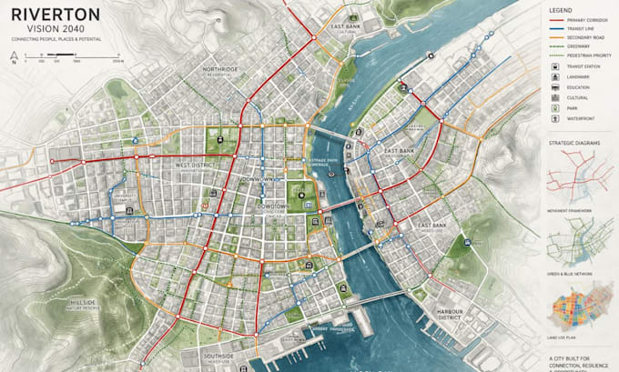 design professional architectural site analysis mapping diagrams and masterplan