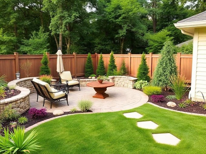 do backyard landscape design, patio, front yard design