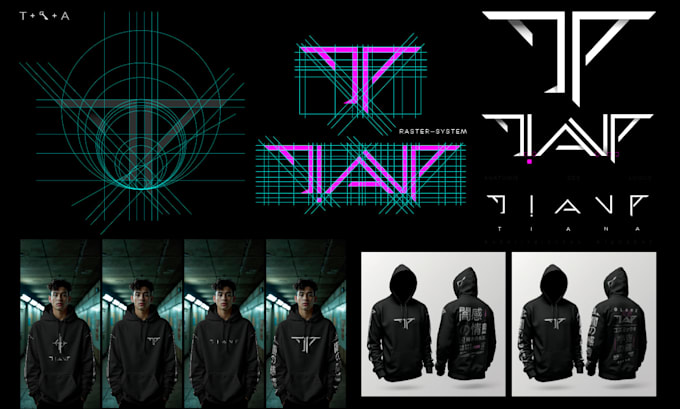 design a professional visual identity for musicians and djs