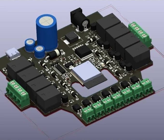 make pcb design, pcb layout and circuit schematic