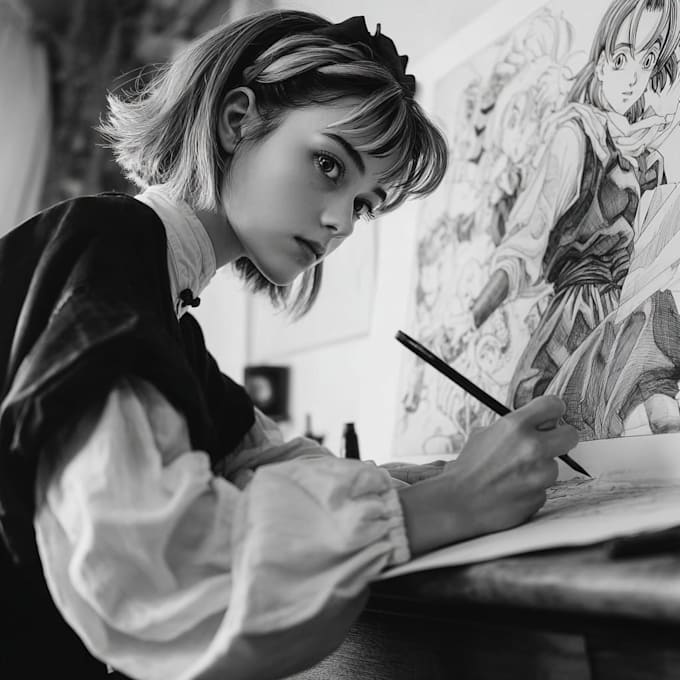 comic book illustration manga artist comic book artist