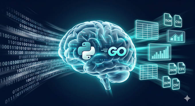 build fast and reliable web scraping bots using python or go