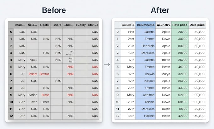 Clean and preprocess your messy dataset using python pandas by ...