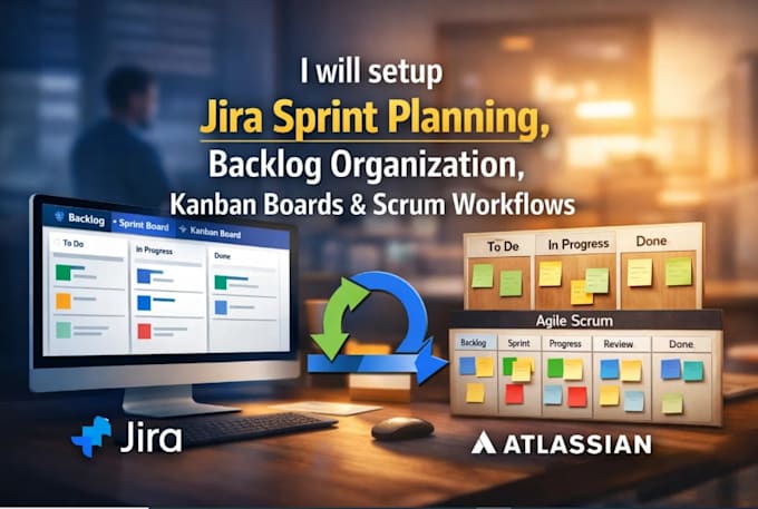 Setup Jira Sprint Planning Backlog Organization Kanban Board And Scrum setup-jira-sprint-planning-backlog-organization-kanban-board-and-scrum