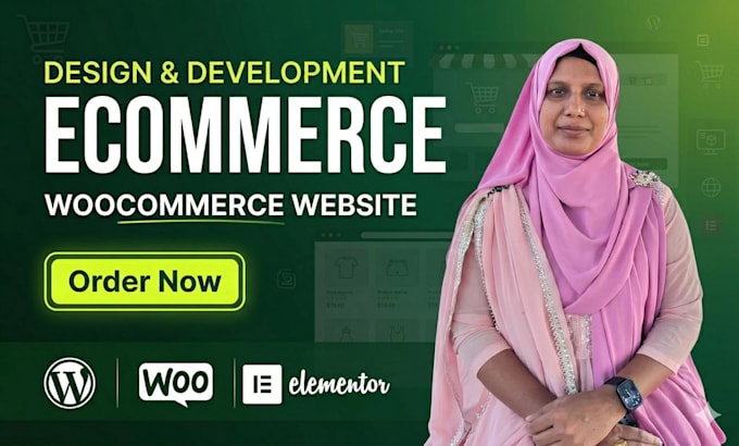 build wordpress woocommerce ecommerce website