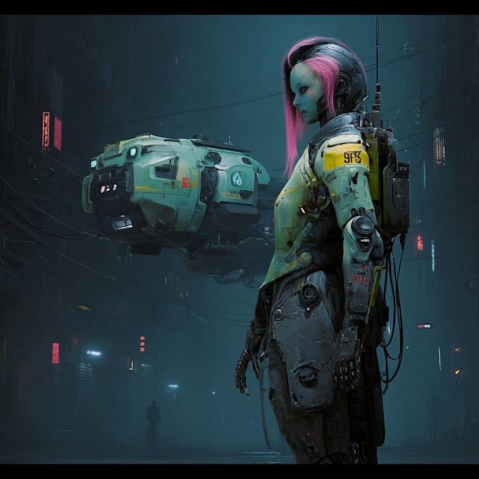 Create sci fi character concept art with professional detail by ...