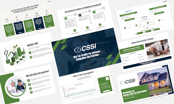 design or redesign a powerpoint presentation and pitch deck