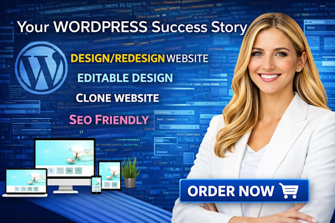 wordpress website design or elementor pro redesign
