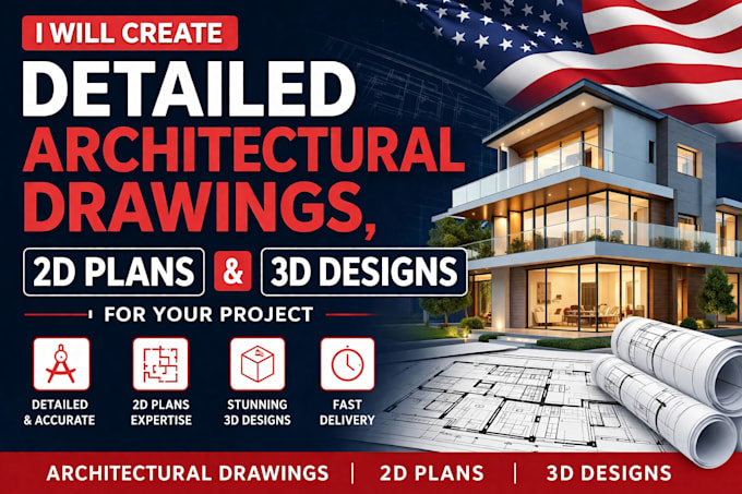 3 Rd Designs Create detailed architectural drawings, 2d plans and 3d designs for ...