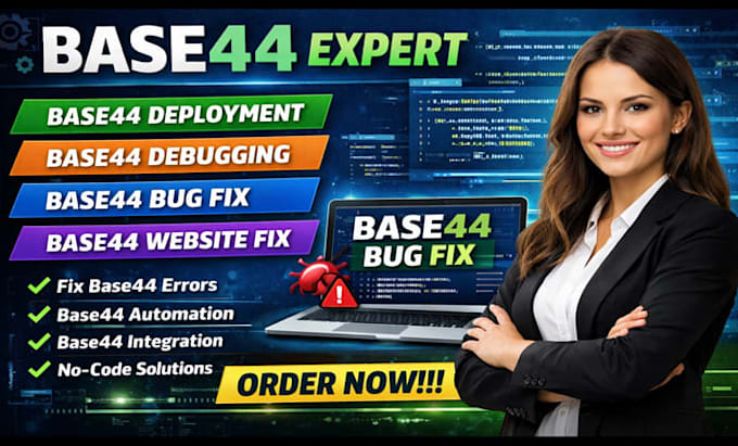 deploy base 44 debugging base 44 base44 base44 website fix base44 bug expert
