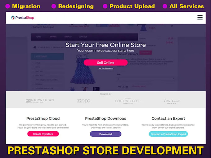 be your prestashop expert developer for store, prestashop bug fix and upgrade,