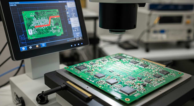 perform pcb design review and schematic optimization for manufacturing