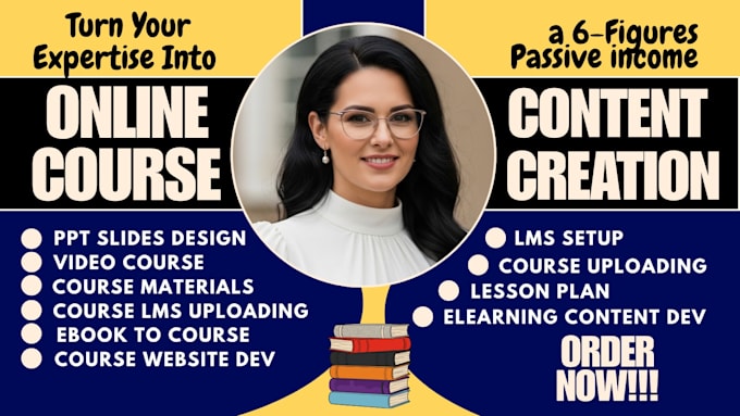 do curriculum design, engaging elearning course with visuals, scripts, and lms