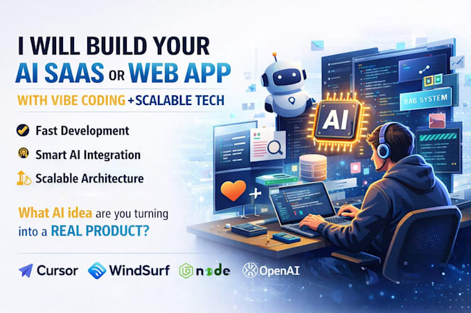 build your ai saas app using vibe coding with scalable architecture