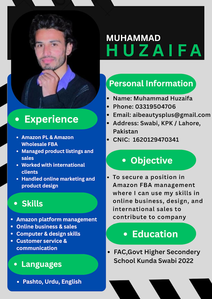professional CV resume CV