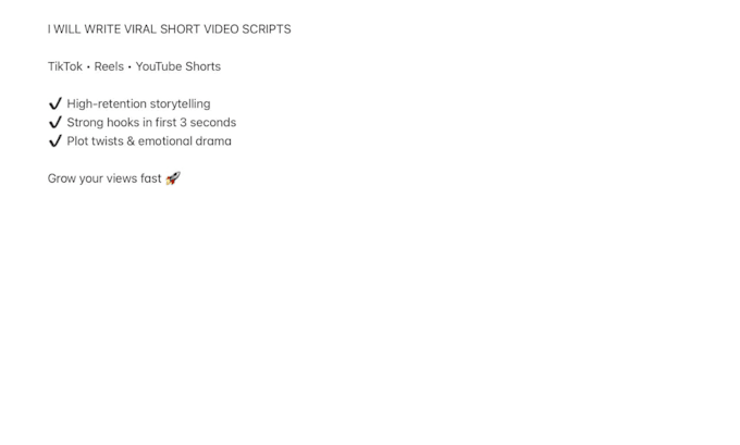 write short drama scripts that go viral