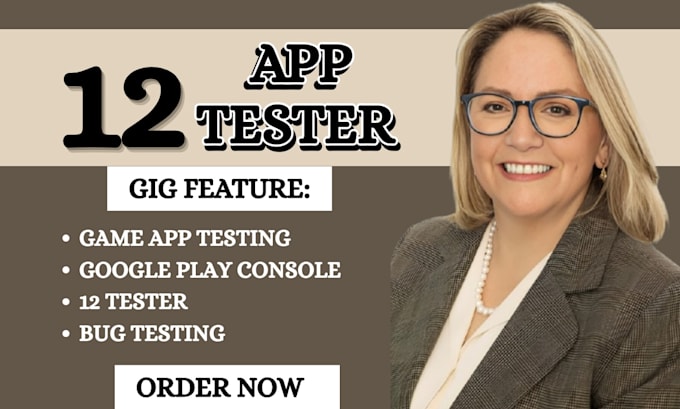 provide 12 app tester closed mobile app testing user experience beta testing
