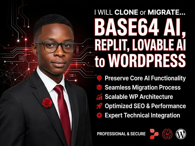 migrate base44 to wordpress clone base44 lovable ai base44 bug fixing