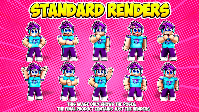 do roblox custom r6 or r15 renders