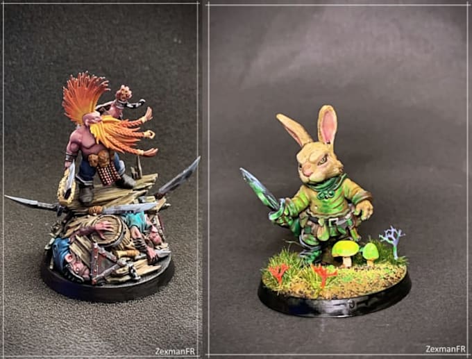 high quality miniature painting