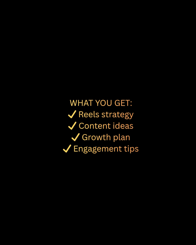 be your instagram reels growth and content strategist