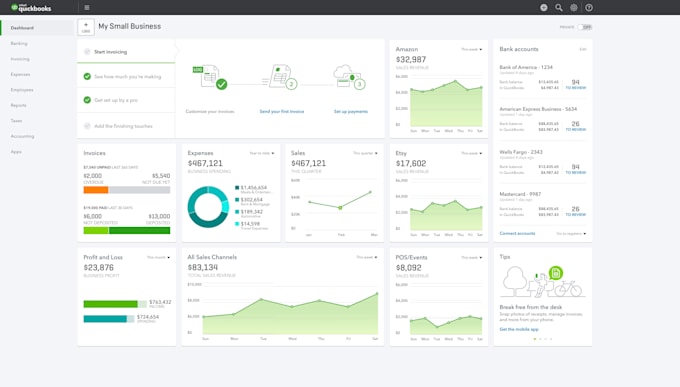 record, categorize and reconcile your quickbooks