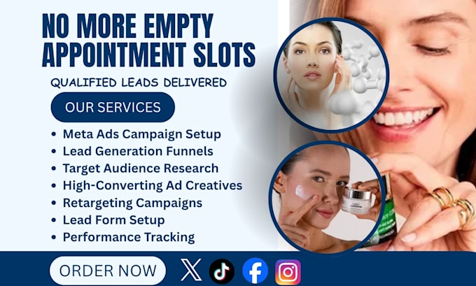 generate high quality leads for peptide anti aging clinics with meta ads