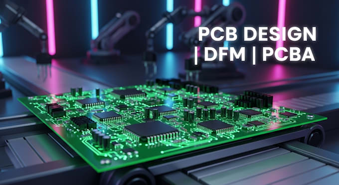 do pcb design and dfm for pcba manufacturing at jlcpcb