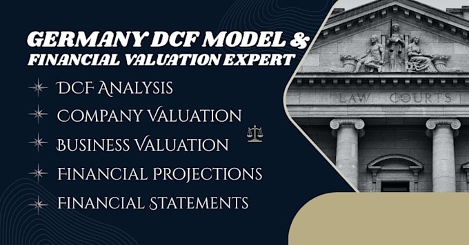 create a robust germany dcf financial model and company valuation