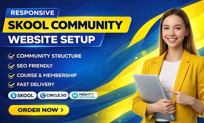 setup mighty network bettermode membership site teachable course upload