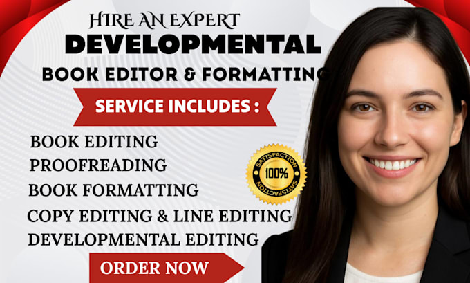 developmental book editor, book editing, proofreading, and book formatting