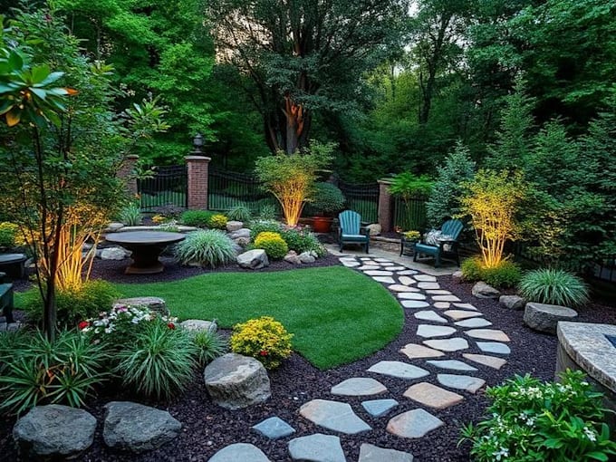 do backyard landscape design as a landscape architect