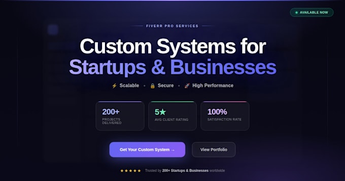 develop custom saas platforms and logistics web applications