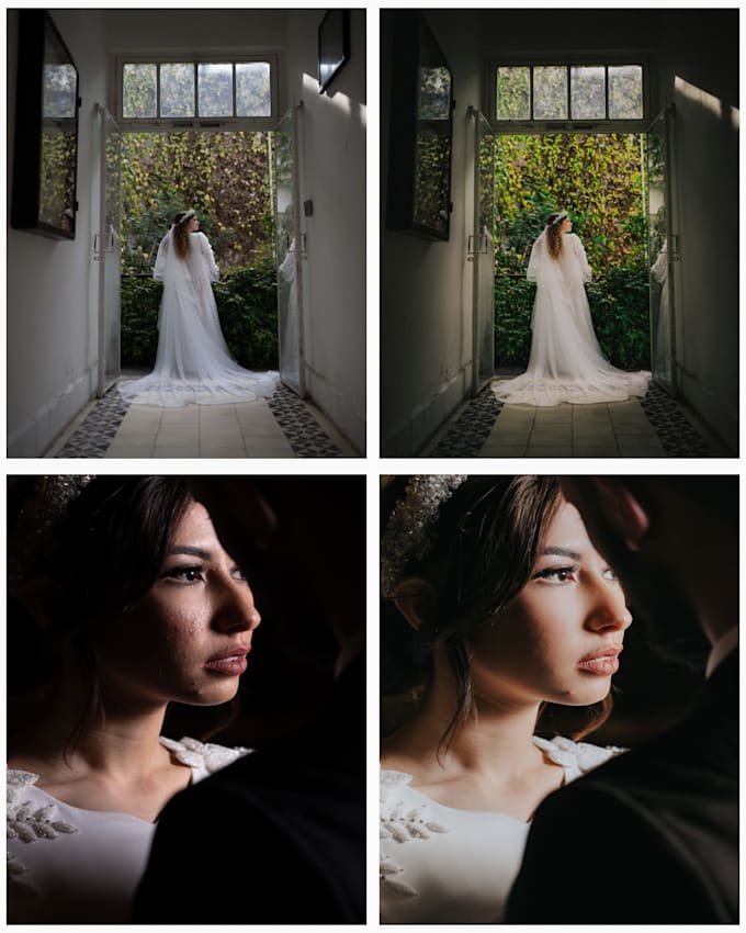 professional wedding and event photo editing