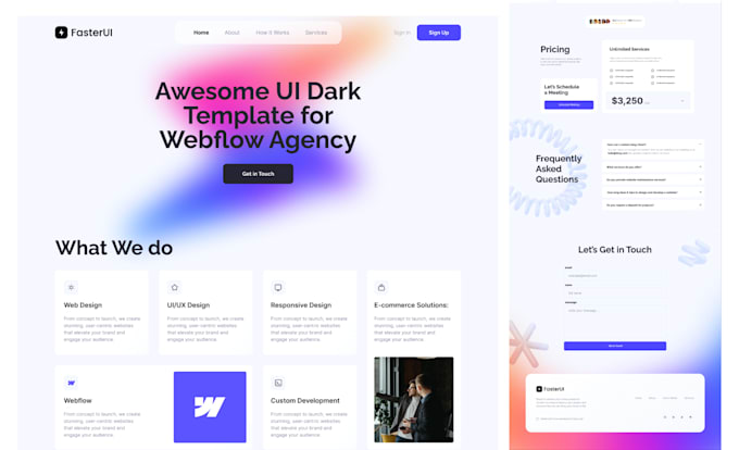 design or redesign  responsive webflow website using relume, figma to webflow