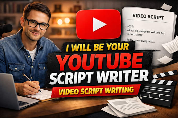 do video script writing for your youtube channel
