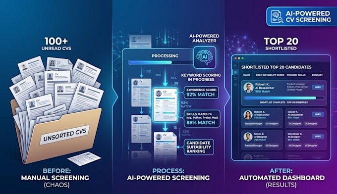 build HR recruitment automation workflows