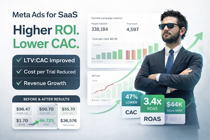 help saas brands scale profitably with meta ads