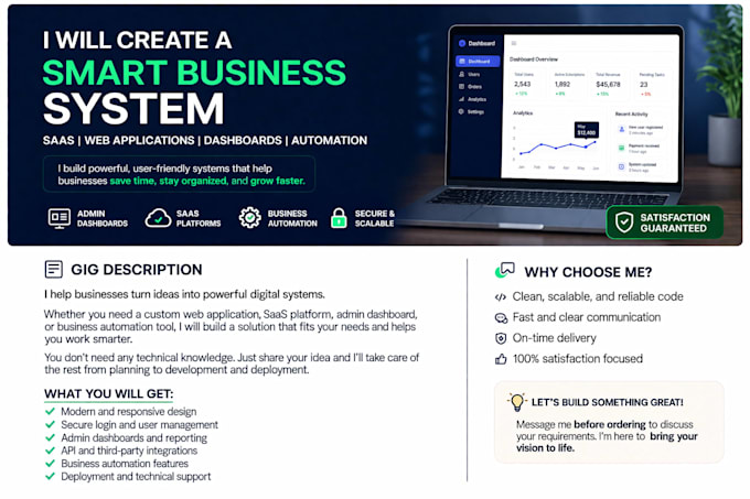 create a smart system to run your business