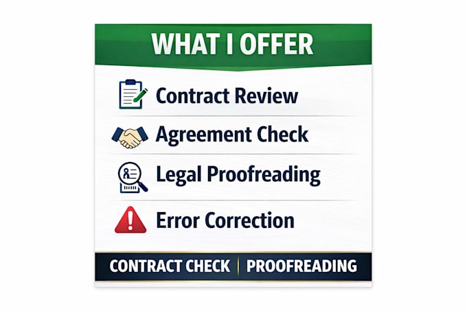 review legal documents and contracts