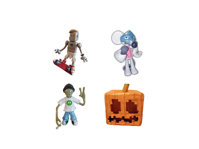 make a custom clay sculpture or figure for your project