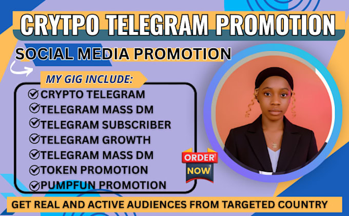promote new token, telegram promotion, telegram chatter, telegram subscribers