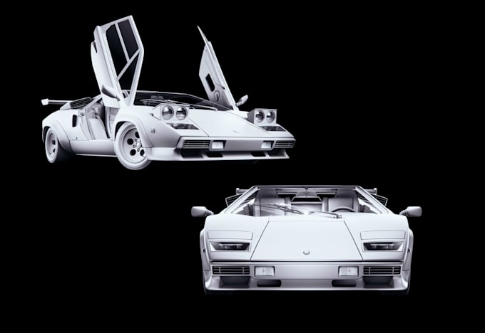 Diseñar modelo de coche 3d imprimible en stl realista para impresión en ...