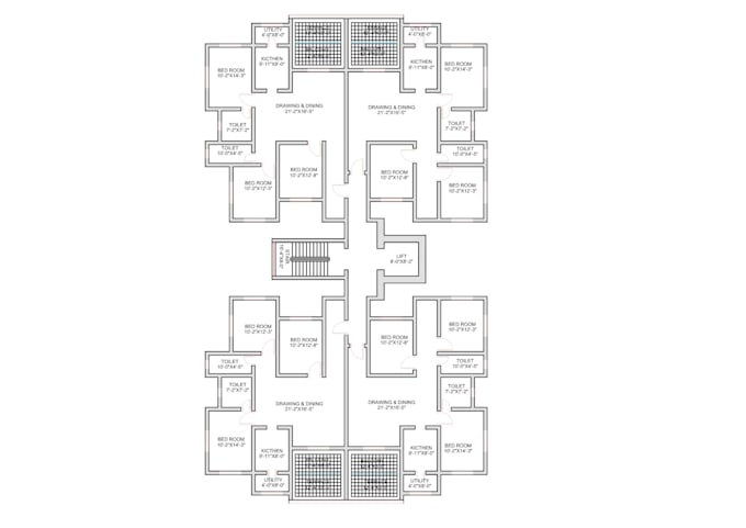 2d drawing or floor plan